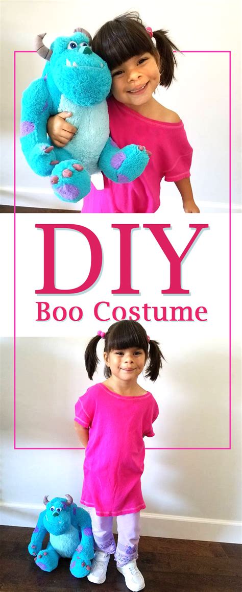 Boo costume. Easy DIY No Sew Boo Costume for this Halloween