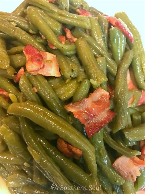 Southern Style Green Beans - A Southern Soul