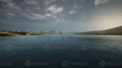 Beautiful calm lake with sunset 5611130 Stock Photo at Vecteezy