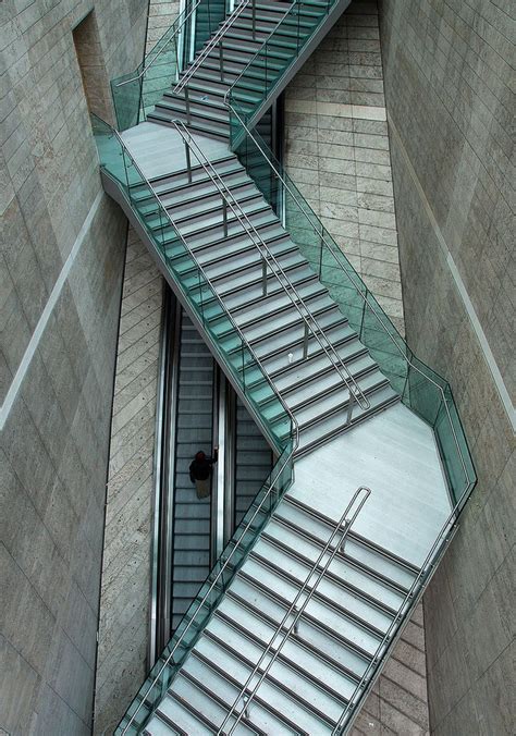 Architecture Modern design : Zig-Zag staircase Liverpool One Stairs Architecture, Amazing ...