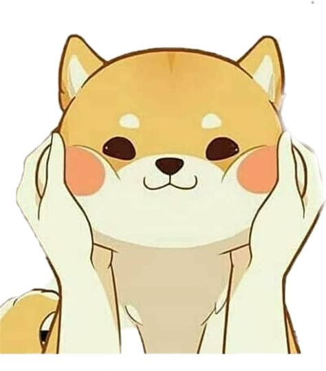 Discover the coolest #kawaii #cute #anime #shiba #dog #puppy stickers | Cute fox drawing, Corgi ...