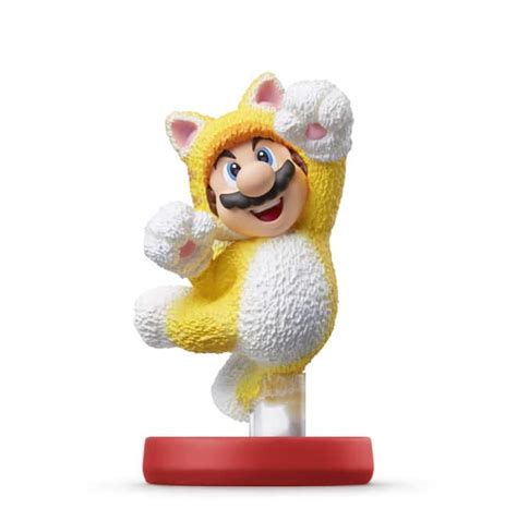 Cat Mario and Cat Peach Amiibo to be Released on February 12