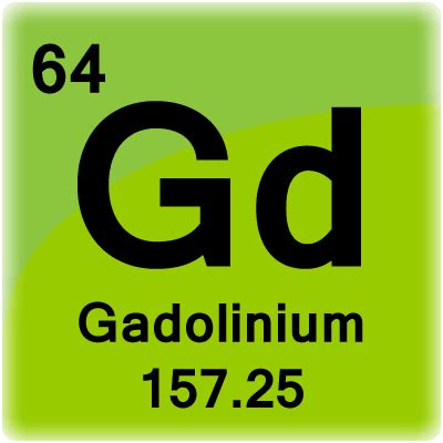 Gadolinium Element Cell - Science Notes and Projects