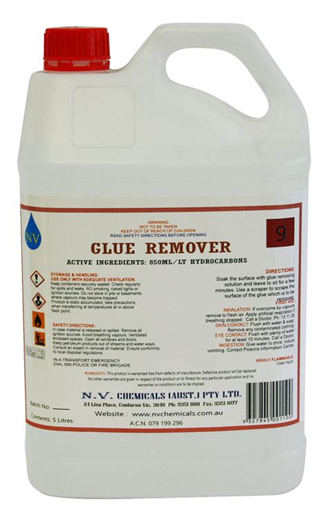 Glue Remover | NV Chemicals