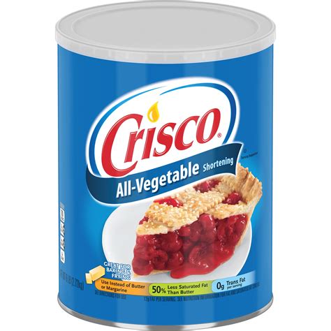 Crisco All-Vegetable Shortening, 6 lb - Walmart.com