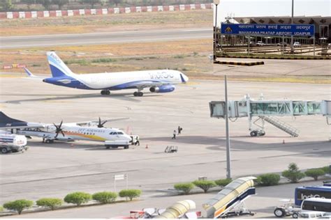 Threat to blow up two flights in Udaipur, chaos at the airport | Latest News | Patrika News