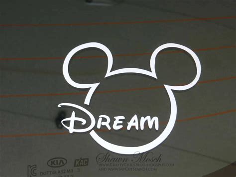 My Mickey Mouse Car Decal - Shawn Mosch