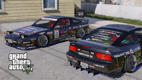 Nissan 180sx Type-X "Dunlop Drift" Livery - GTA5-Mods.com