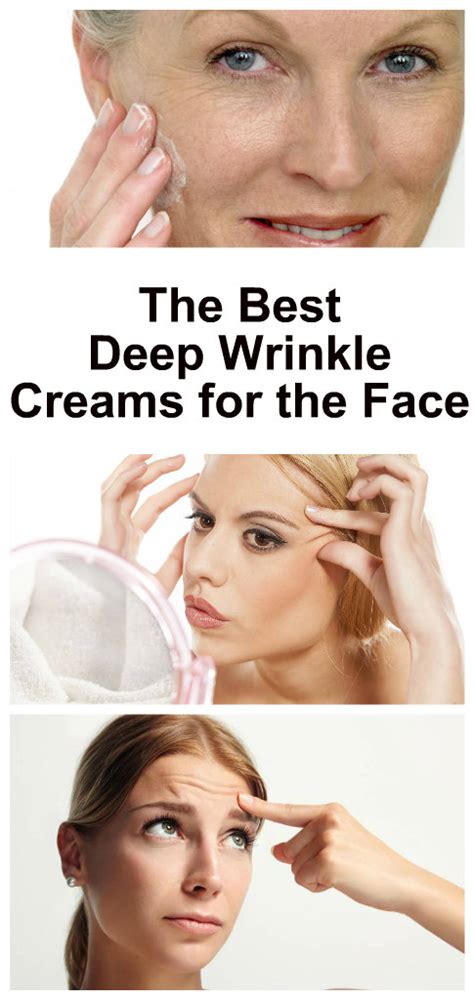 The Best Deep Wrinkle Creams For The Face