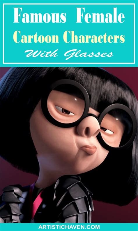 20 Famous Female Cartoon Characters With Glasses | Female cartoon ...