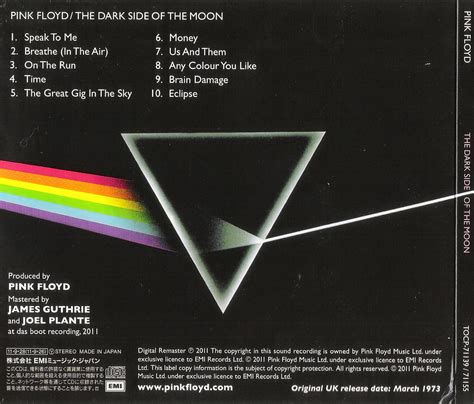 coversandlyrics.blogspot.com: The Dark Side Of The Moon - Pink Floyd