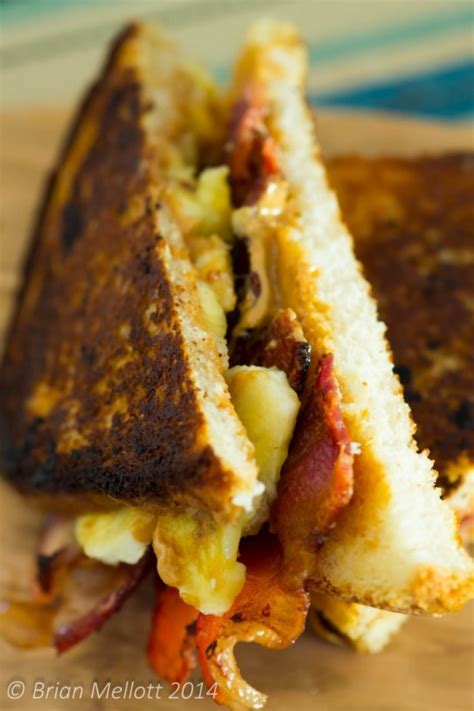 Peanut Butter, Banana, and Bacon Sandwich | Brian Mellott