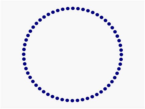 Dotted Circle Border