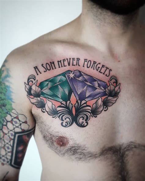 75 Mind-Blowing Diamond Tattoos And Their Meaning - AuthorityTattoo