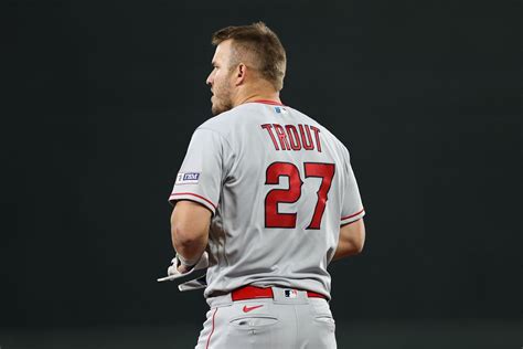 "Start strong. Finish stronger" - Mike Trout highlights determination following first hit of ...