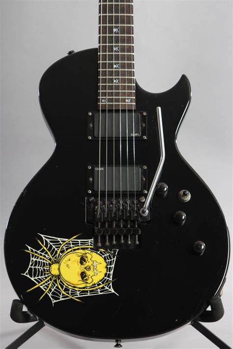 ESP Custom Guitar KH-3 Kirk Hammett Spider Signature Electric Guitar ...