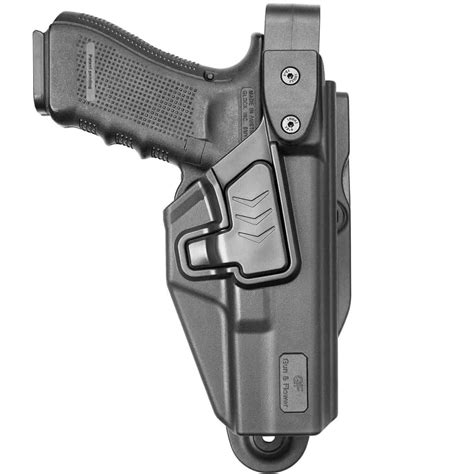 Glock 17/19/19X/31/32/44/45(Gen 1-5), G22/ 23(Gen 1-4) Level III Reten | polymerholster