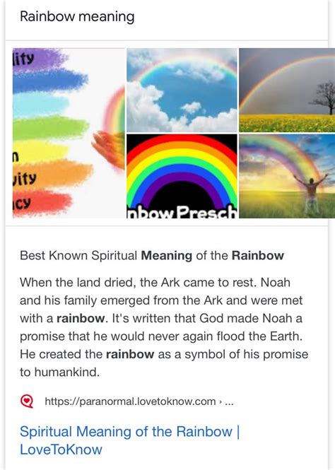 Rainbow Spiritual Meaning