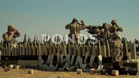 U.S. Army Soldiers Firing M101 Howitzer during Red Flag Alaska