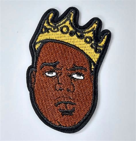 Biggie Smalls 1.75x3" Embroidered Patch - Nuclear Waste