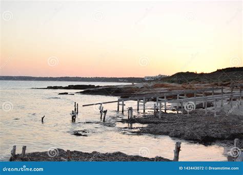 Ibiza Beach - Summer Sunset Editorial Photography - Image of sunset ...