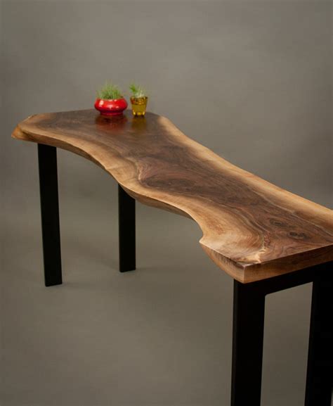 CONSOLE TABLES - Live Edge Wood Console Tables and Furniture - Serving The Greater Seattle ...