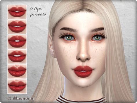 Sims 4 Big Lips Preset