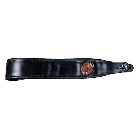 Fender Deluxe Leather Strap with Pad | Music123