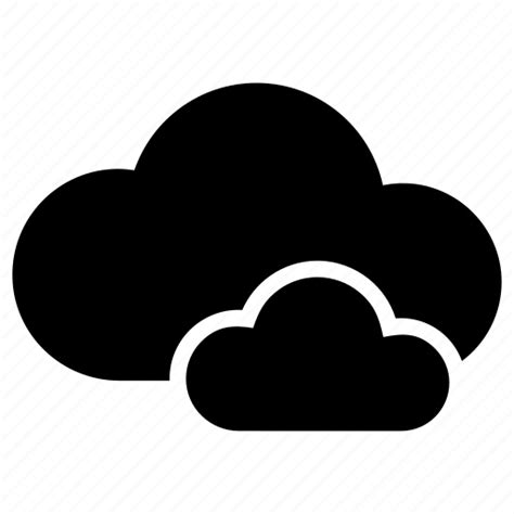 Cloudy, black, weather icon - Download on Iconfinder