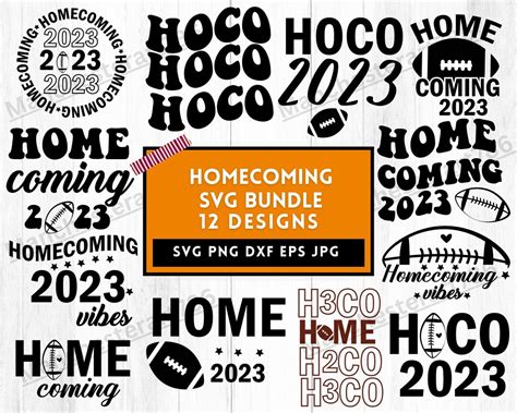 Homecoming 2023 Svg Bundle Homecoming Png Homecoming Shirt - Etsy