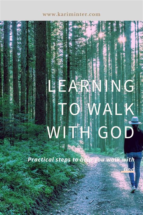 Walk-with-god - Kari Minter