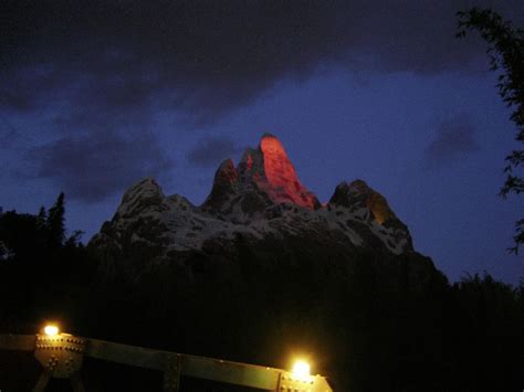 Disney Vacation Kingdom: Expedition Everest At Night