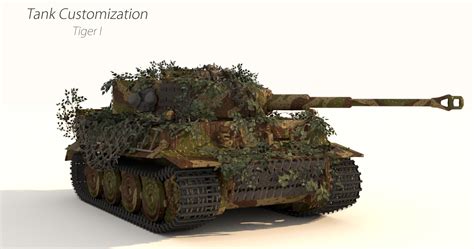 Tiger Tank Camouflage