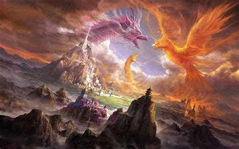 Dragon Art Wallpapers - Top Free Dragon Art Backgrounds - WallpaperAccess