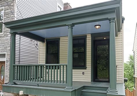 Cover Metal Porch Columns — Randolph Indoor and Outdoor Design