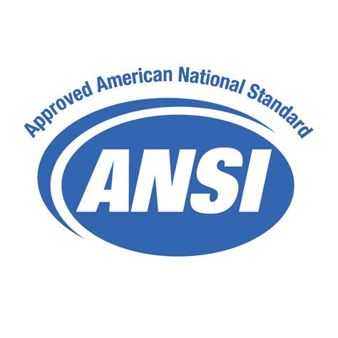 Ansi approved american national standard Free Vector / 4Vector