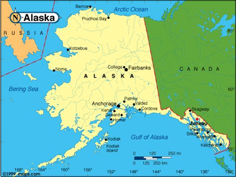 MAP OF ALASKA – mapofmap1