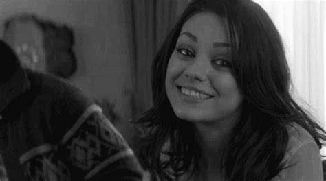 GIF: Mila Kunis Laughing | Gifrific