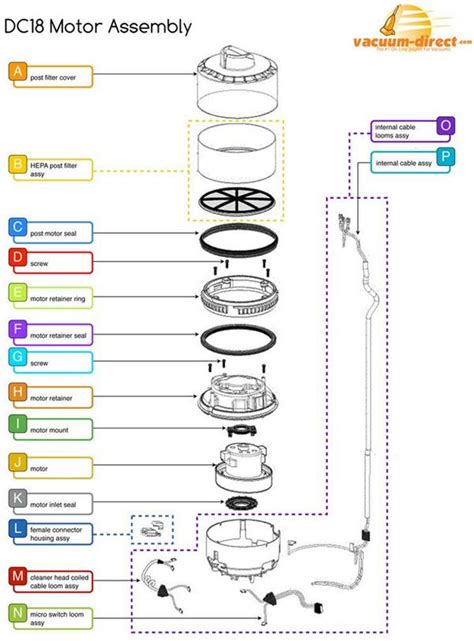 Dyson Cinetic Big Ball Parts Diagram