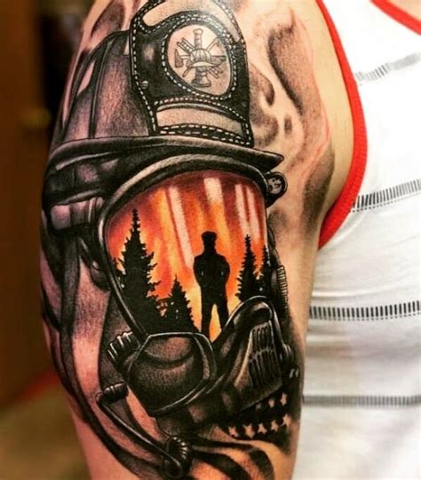 Fire fighter tattoo ideas photos