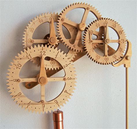 Wood Gear Clock Plans - Image to u