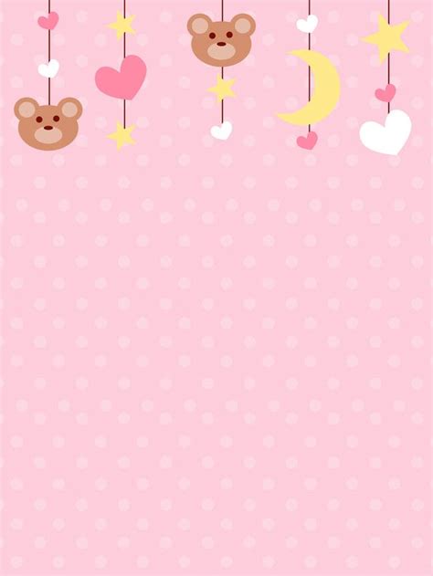 Simple Pink Mother And Child Poster Background | Convite cha de bebe menina, Fraldas para chás ...