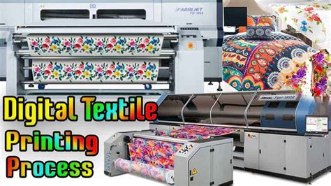 Digital Textile Printing Process - Step By Step Explanation - Textile Explainer