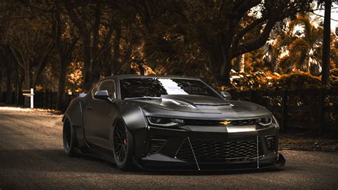 2560x1440 Black Chevrolet Camaro 1440P Resolution ,HD 4k Wallpapers,Images,Backgrounds,Photos ...