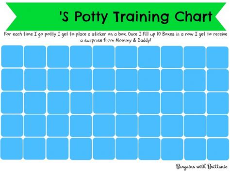 FREE Printable Potty Training Charts! Potty Training Sticker Chart ...