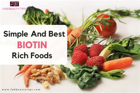 18 Simple And Best Biotin Rich Foods- Fab Beauty Tips