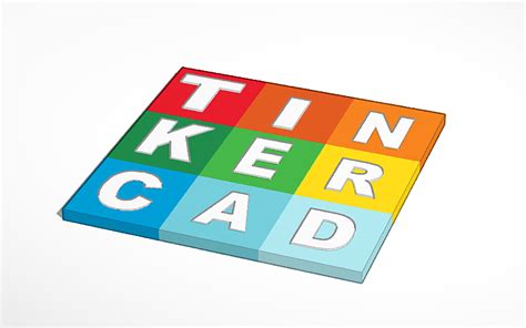 3D design Tinkercad Logo | Tinkercad