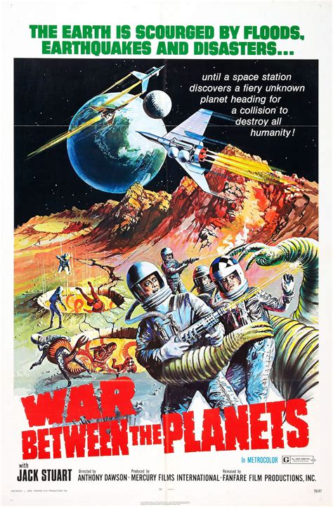 War Between the Planets (1966) | Classic sci fi movies, Film posters vintage, Sci fi horror movies