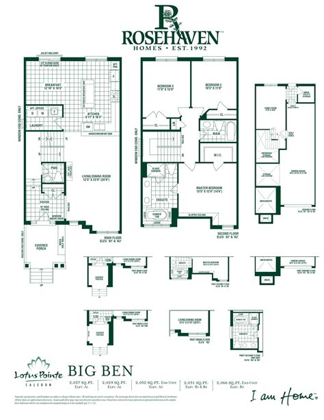 Lotus Pointe | Big Ben Interior | Floor Plans and Pricing