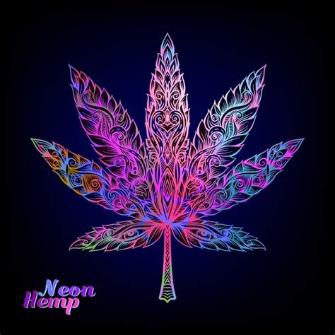 2,256 Cannabis Leaf Neon Images, Stock Photos, 3D objects, & Vectors ...